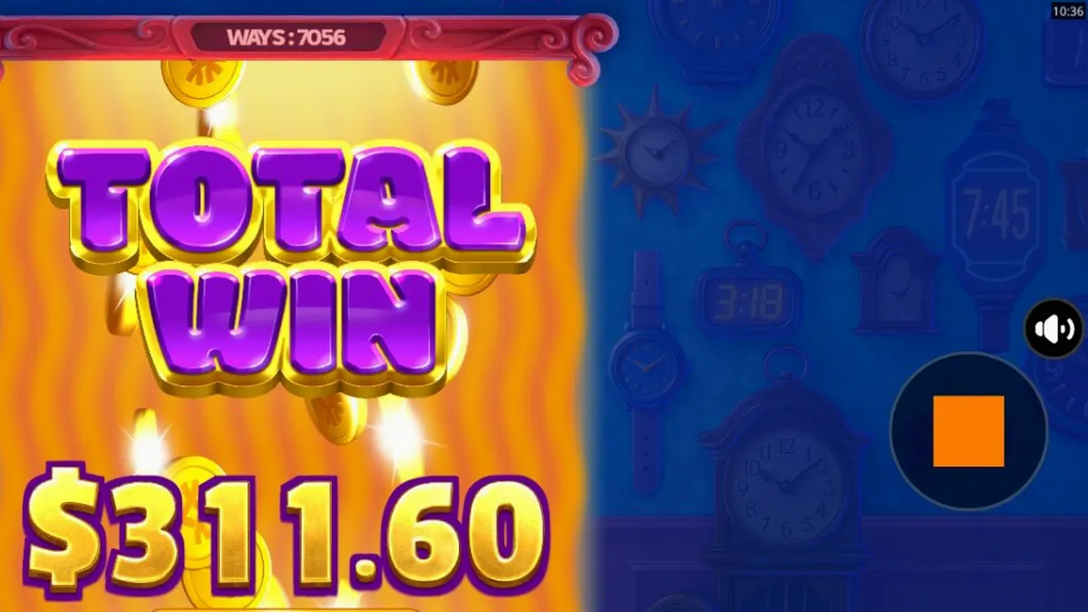Toko jam eksentrik dalam slot Coo Coo Cashoo